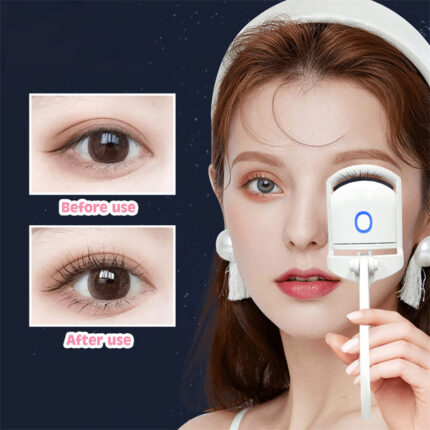 Erhitzt Wimpern Curler Elektrische Temperatur Control Mini Wimpern Curler Elektrische Tragbare Lade
