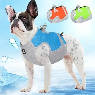 Sommer Haustier Hund coole Kleidung Traktion Weste