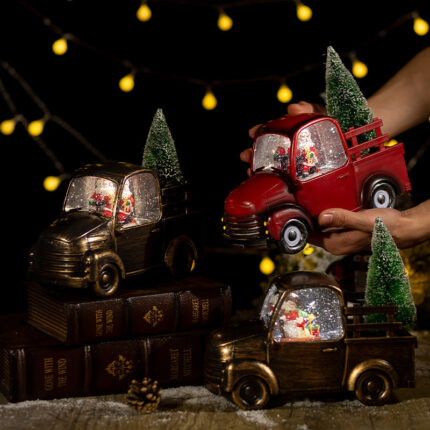 Weihnachts dekoration Auto Kristall kugel Handwerk Ornamente