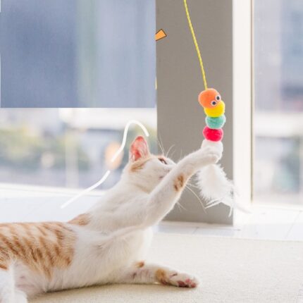 Selbst-komfortable Katze Nettes Spielzeug Lustige Stick