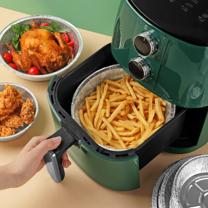 Luft-Fritte use Spezial-Zin folien-Tablett