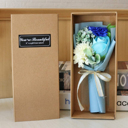 Rosen nelke Seifenstrauß Geschenk box