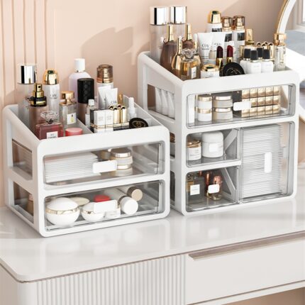 Desktop Transparent Schublade Kosmetische Lagerung Box