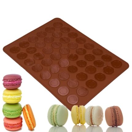 Hoch temperatur beständige Macaron-Silikon-Back matte