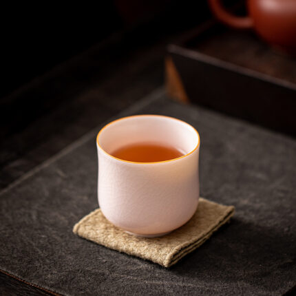 Farbige Glasur Keramik Tee tasse