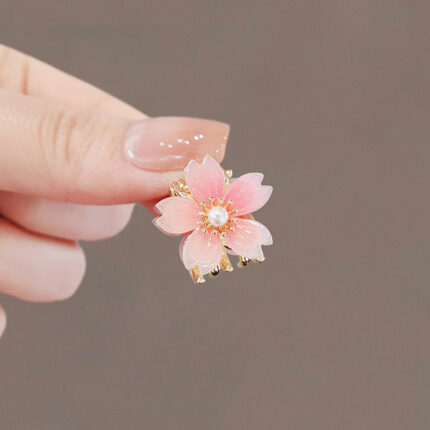 Women's Fashion New Cherry Blossom Mini Hairpin