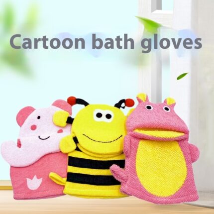 Kinder-Cartoon-Bade handschuhe