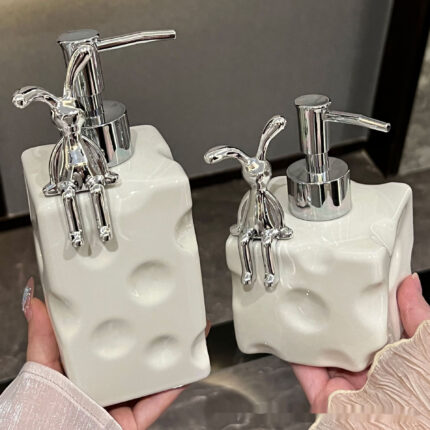 Keramik Hand desinfektion mittel Aufbewahrung flasche