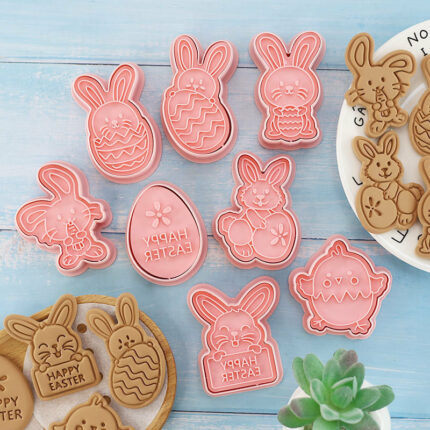 Ostern Cookie Form Cartoon Bunny Ostern Ei Cookie Presse