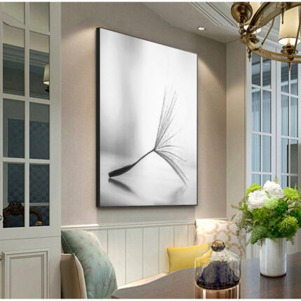 Rahmenlose Abstrakte Löwenzahn Blume Leinwand Malerei Wohnzimmer Decor