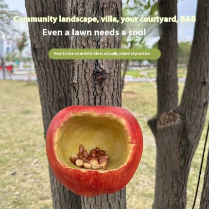 Creative Crafts Feeder Outdoor Garden Resin Decoration