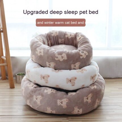 Warmer Hund und Katze universelles Tiefschlaf-Haustier bett