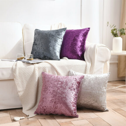 Eis Samt Kissen Kissen Schlafzimmer