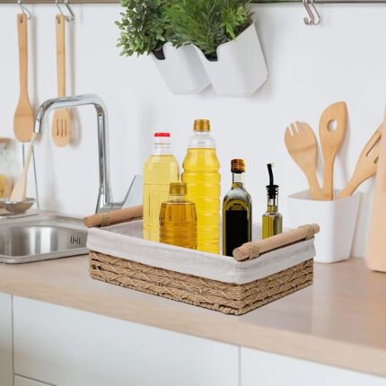 Creative Rectangular Desktop Storage Basket