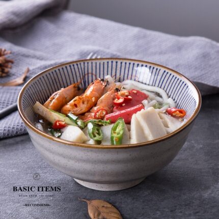 Creative Tableware Soup Bowl Household Ceramic Bowl