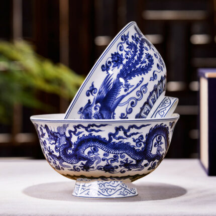 Haushalt Nudelschalen Keramik Knochen China zum Essen