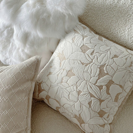 Französisches Magnolien-Sofa, Wohnzimmer Kissen bezug