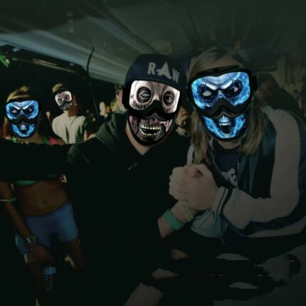 DSM coole Oster-LED-Bar kreative Atmosphäre Cheer Leuchtende Maske