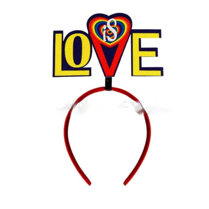 Stolz Mond Stirnband Bunte Regenbogen Liebe Haarband Thema Party