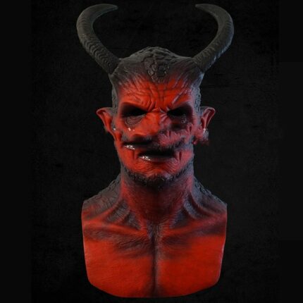 Teufels maske voller Kopf Teufels ball Party Requisiten