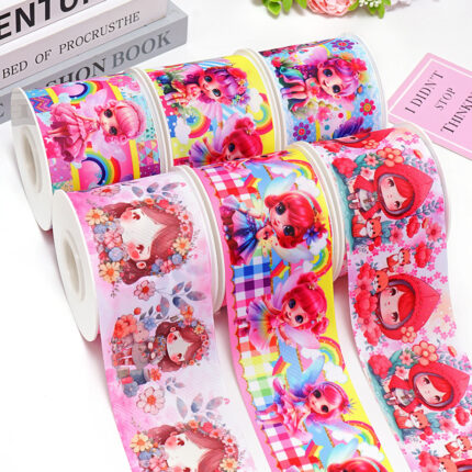 Tier Cartoon Band Druck Band Thermische Transfer Band Blume Diy Band Rolle