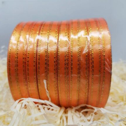 Double Gold Edge Satin Ribbon Geschenk paket Band Dekorative Band koreanisches Stil Handwerk DIY Material Band Band