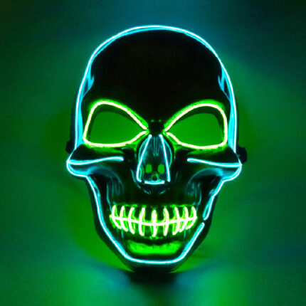Leuchtende Licht-Plastik maske