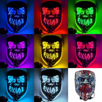 Halloween Horror Requisite Kalte LED-Maske