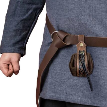 Retro Wikinger Mittelalter liche Hüft tasche