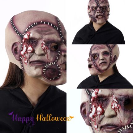 Halloween Party Dreiseitige Grimace Horror Maske