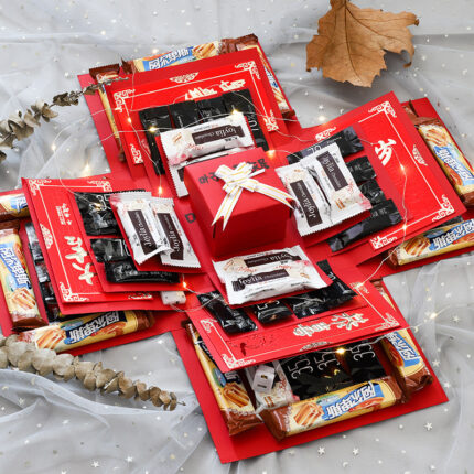 DIY kreative fünf schicht ige Explosions geschenk box