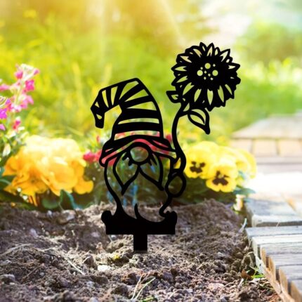 Eisen-Eisen-Handwerk Metall produkte Metall Rasen Garten Pfahl