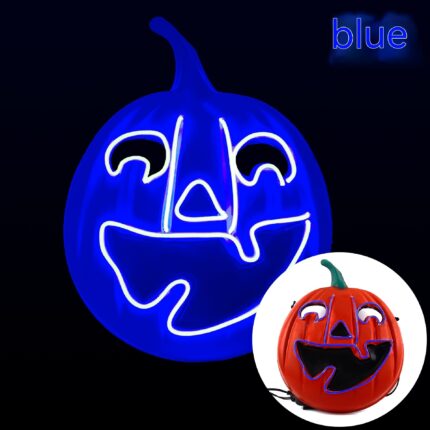 Halloween-Kostüme und Requisiten LED-Leuchtende Maske