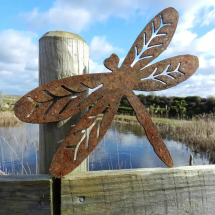 Rusty Art Rusty Metal Dragonfly Garten Geschenk