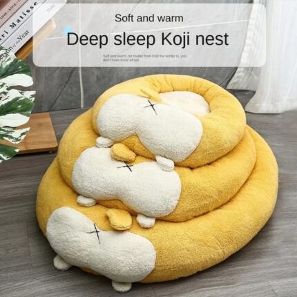 Corgi Geformtes Bett für Hunde Katze Weiches Haustier Zwinger Niedliche Katze Nest Hunde Korb Sofa Welpen Schlaf matte Haustier Zubehör