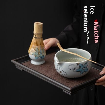 Japanische Teezeremonie-Werkzeuge für die Herstellung