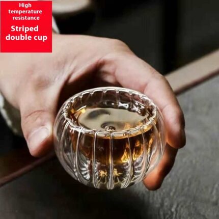 Korn isolierung Tee tasse Doppels chicht Arabesquitic Cup