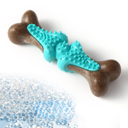 Hunde kau spielzeug für große Hunde, Gummi knochen Hundes pielzeug für aggressive Cheer große Rasse, Kinder krankheiten mittelgroße Hunde, interaktive zahn ärztliche Gesundheits hilfe, unterstützt gesundes Kau verhalten