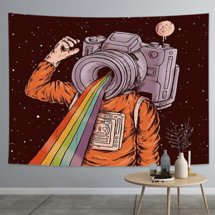 Dickes Tuch Tapisserie Abstrakte Stil Hängenden Tuch Hintergrund Tuch Abdeckt Tuch