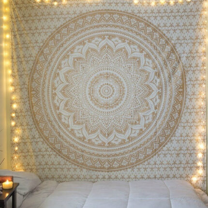 Tapisserie Schlafzimmer Hängen Tuch Mandala Blume Digitaldruck Amazon Hause Wandbild Vorhang