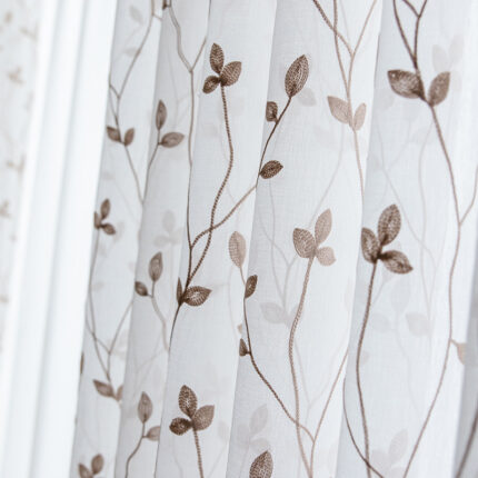 Gaze vorhang von schlafzimmer vorhang der ländlichen wind wohnzimmer