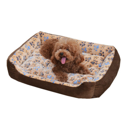 Haustier Hunde betten Matten Weich Plüsch Warmes Sofa Zwinger Schlaf korb für kleine Hunde Katze Cusion Welpen Katzen bett Haus Zubehör