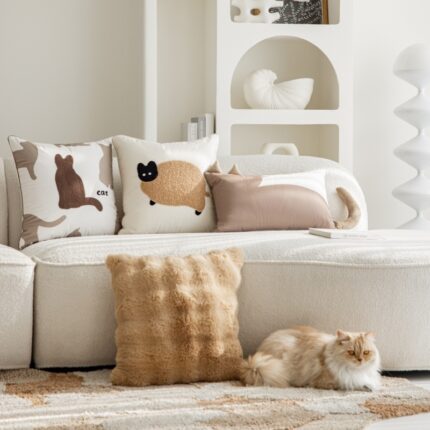 Niedliche Katze Nordic Ins Style Wohnzimmer Sofa Kissen Kissen