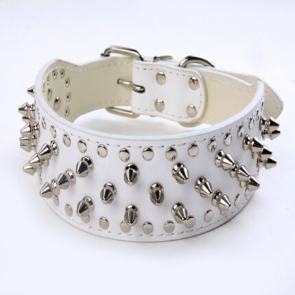 Bullet Nail Pet Medium und Große Niet Hunde halsband