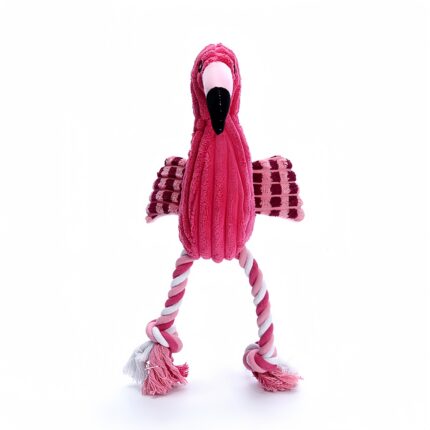 Tierform Quietschendes Spielzeug Plüsch-Hundes pielzeug niedliches Biss-beständiges Cord-Hundes pielzeug für kleine große Hunde Welpen-Haustier-Produkte