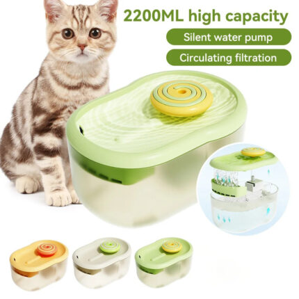 Haustier-Wassersp ender Katzen-Wasser zuführung Ultra-leise, mit großer Kapazität, automatisches intelligentes fließendes Wasser, Haustier-Wasser fütterung werkzeug