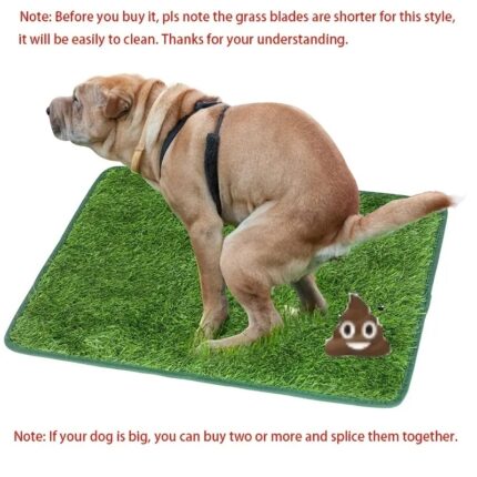 Rasen matte für Haustier-Matte für künstliche Gras-Hunde-Toiletten-Matte, wasch bar, wieder verwendbar