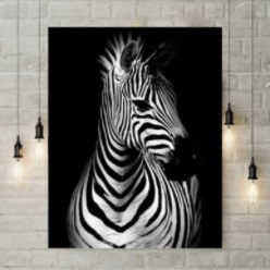 Kunststoff Zebra Thema Diamant Malerei
