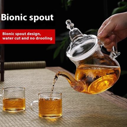 Tee braut Boro silikat glas Duftende Teekanne