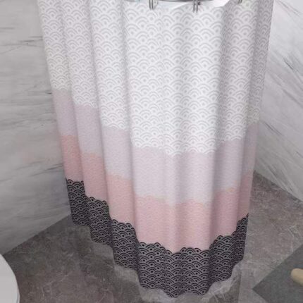 Polyester Wasserdicht Und Mehltau Beweis Bad Partition Vorhang Dusche Vorhang